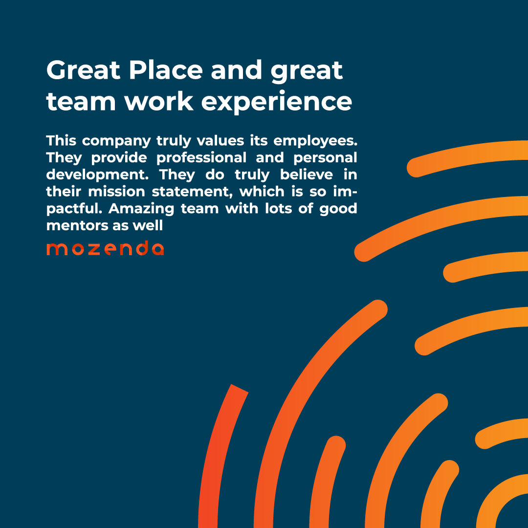 Mozenda's tweet photo. "Great Place and great team work experience"

Mozenda Reviewed By Employees:
Read more: https://t.co/lJZb27JO5F

#mozenda #companyreviews #data #review #glassdoor #datascraping https://t.co/vmzwwJSh1n