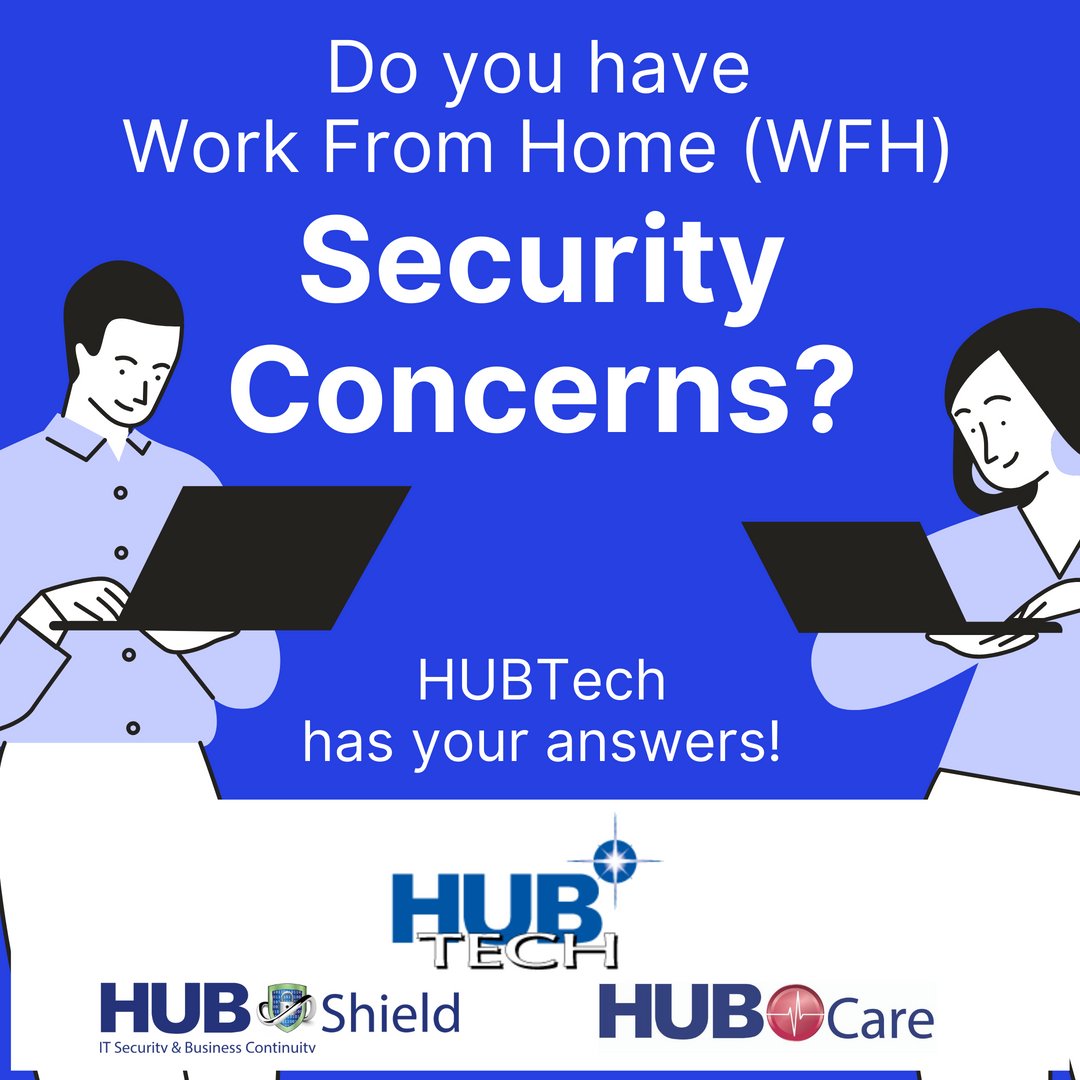 hubtechnical's tweet image. Wednesday HUBTech Series:

Work From Home (WFH) Security Concerns

· Does your remote workforce know how to identify a phishing scam? It is extremely important to keep them educated. HUBTech can help!

o #CSAT, #phishingtesting, #securityawareness, #knowbe4