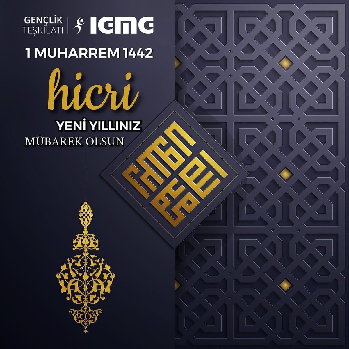 1442: 🗓🌙 „ Hicri yeni yılınız mübarek olsun..” #aifgenclik #aifgençlikinnsbruck #igmggenclik #igmg #genclik #Hicri1442 #muharrem