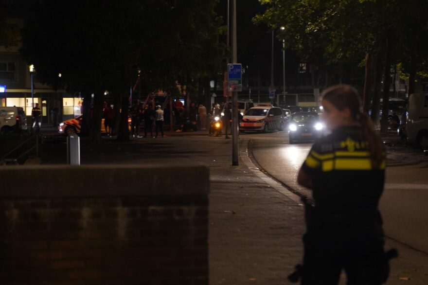Veel politie aanwezig na ongeregeldheden in Rotterdam-Zuid -..