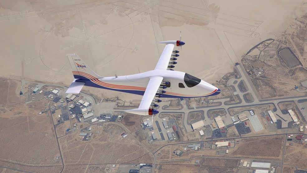 The X-57 Maxwell is our first all-electric X-plane, and will be used to demonstrate a 500% increase in high-speed cruise efficiency, zero in-flight carbon emissions, and flight that is much quieter for the community on the ground: go.nasa.gov/3kSvff0 #NationalAviationDay