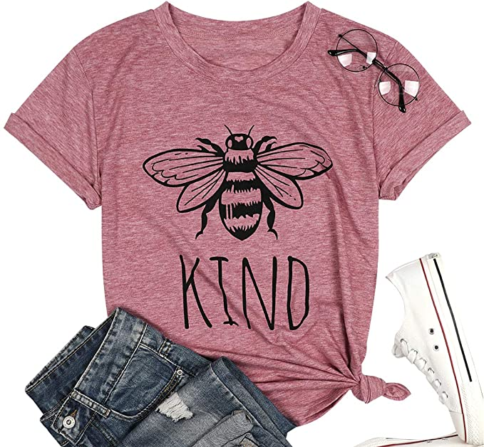 Smart_Shop_2020's tweet photo. Be Kind T-Shirt Women Short Sleeve T Shirts Cute Bee Graphic Shirts Funny Inspirational Casual Tees Tops
Check out it here: https://t.co/GN6D0nsOi8

#tshirt #shirt #gift #Halloween #gifts #DCFanDome #WednesdayThoughts #TrumpHatesOhio #Amazon #summer #SpotifyDown #womenfashion https://t.co/5asrBLqsNx