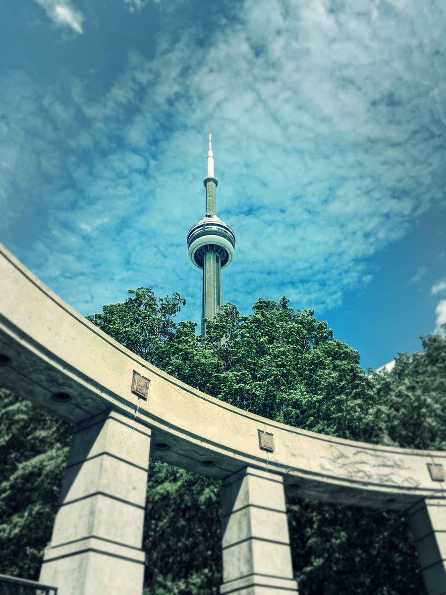 Look up! From everywhere 😉 #myCNtower #WorldPhotographyDay