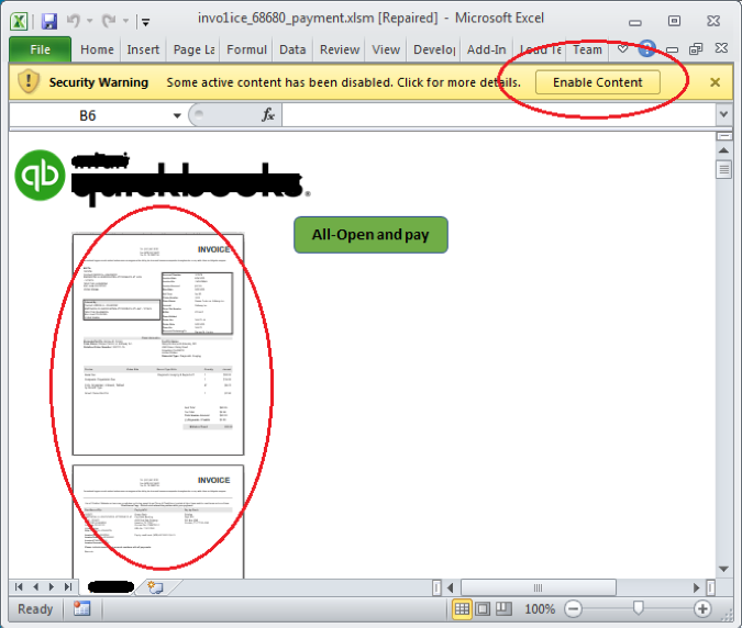 FortiGuardLabs's tweet photo. Days ago, #FortiGuardLabs captured a #phishing campaign leveraging a malicious MSFT Excel doc delivered as an email attachment and spread with a new variant of #Dridex Trojan #malware. Learn how it is capable of stealing sensitive info from its victims: https://t.co/8GnN9k3zYM https://t.co/xu8gnjYI95
