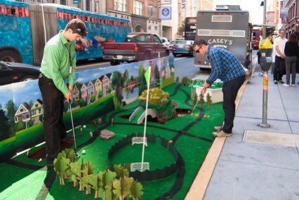 7) mini-golf