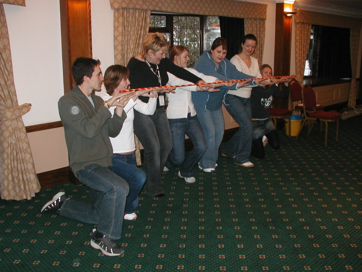 #TBT to some indoor learning and development from the early 00's!

Although the weather is grim, don't let it stop you from using some of our indoor activities to get the most out of your teams! 

#learninganddevelopment #bonding #teambuilding #mah #reopened