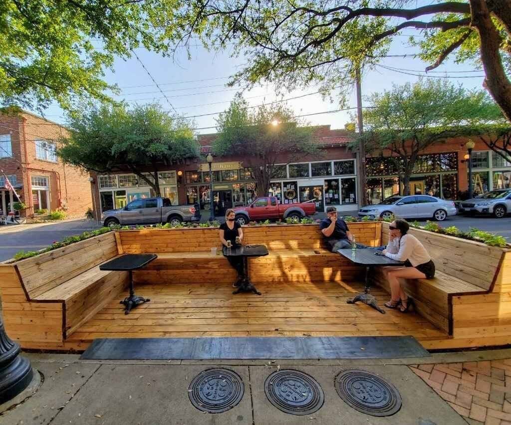 10) Community seating