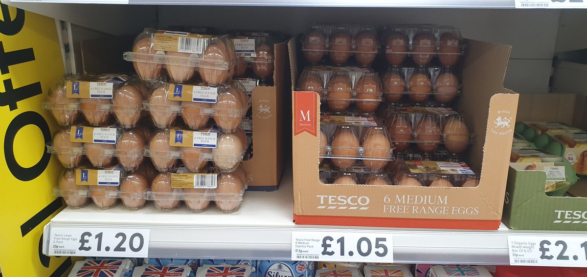 emlfen's tweet photo. @Tesco confused as to how it is a good decision to change your egg packaging from recyclable carboard to non-recyclable plastic...? If there's a good explanation for it I'd love to know! https://t.co/RRte063dyi