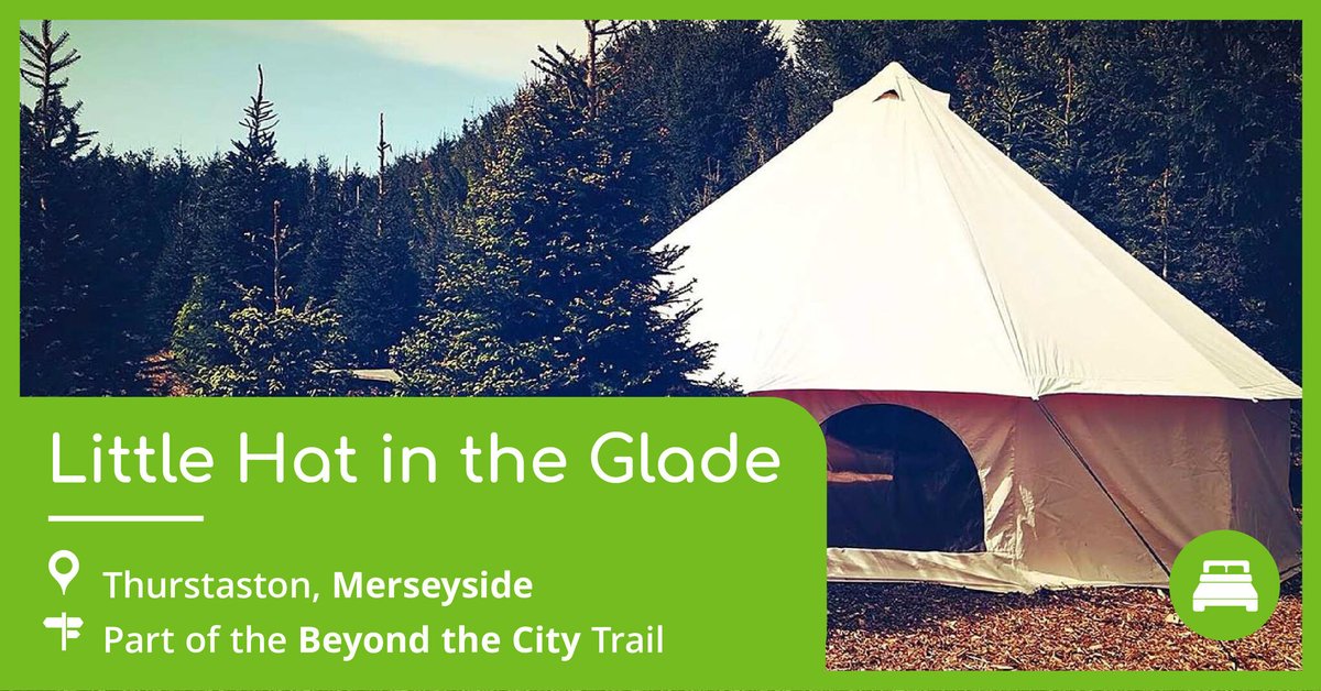 TheTouristTrail's tweet photo. Welcome to Little Hat in the Glade in Thurstaston, #Merseyside joining our Beyond the City trail near #Liverpool!
👉 https://t.co/N0RA17SLhH

"A secluded site near the Dee Estuary in a forest clearing and on The National Cycle Network Route 56!" 🚲 
#Scousehour https://t.co/vZMkacln7H