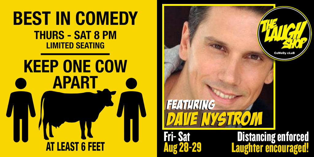 Best in Comedy feat. <a href="/davenystrom/">Dave Nystrom</a> Aug 28-29. Get yourr tickets at laughshopcalgary.com 403.255.6900 

#davenystrom #bestincomedy #laughshopyyc  #yyccomedy #yyc