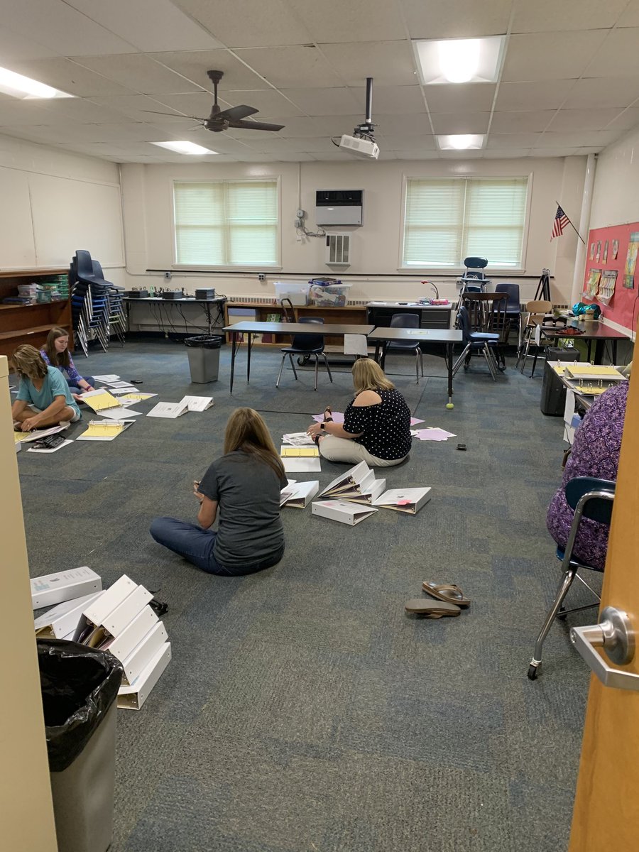 chrisbowling01's tweet photo. From start to finish, JSW working hard to get your packets ready for fall....awesome staff #jswrocks https://t.co/uxR3fwtDfx