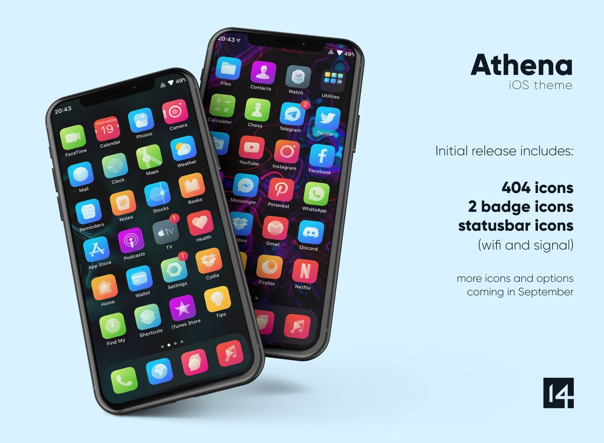 vukandric's tweet image. Athena iOS theme - Coming soon

Share with iOS friends 👍

#ios #iostheme #jailbreak #iconpack #theme #homescreen #iphonetheme