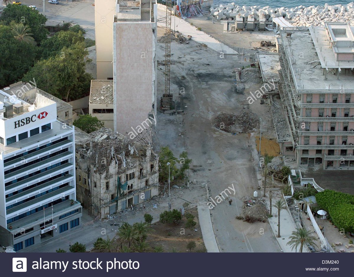 Contrast 1973 Madrid to the TREMENDOUS destruction wreaked on downtown Beirut in 2005. The question then becomes how could the MASSIVE explosion that caused such extensive damage to Beirut ONLY have left a MEASLY 1.9-m deep crater?54/