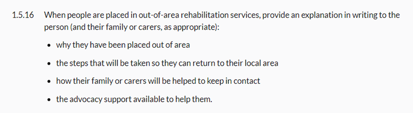 raj_psyc's tweet photo. Reducing out of area care is essential,
The new NICE Guidelines for #RehabPsych #NG181 clarifies how to ensure safety & early return to local area for those with #SMI who are treated in out of area settings https://t.co/fbkCFaqHrS