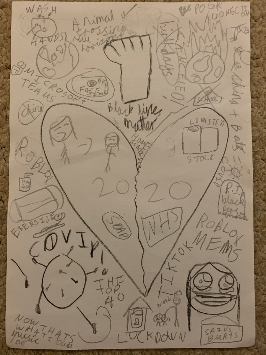 DuncanSkinner16's tweet photo. 2020 through the eyes of a 9 year old x #2020 https://t.co/531v4RI6hL