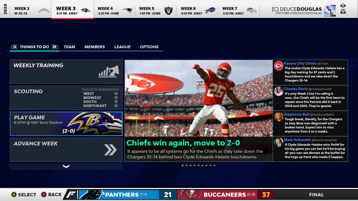 DeuceDouglas's tweet image. 16K words. 100+ Mockups.

A comprehensive list of features and additions, big and small, for everything from the preseason to the offseason that can help #FixMaddenFranchise.

RT. Like. Share. Do your thing Twitter.

Read Here: link.medium.com/zmYIyMHo58