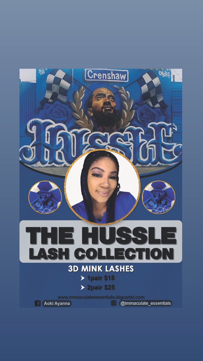 aokiayanna's tweet photo. Hussle Lash Collection 
available https://t.co/BZAX8AHJ4g https://t.co/Zz5EoRwzFC