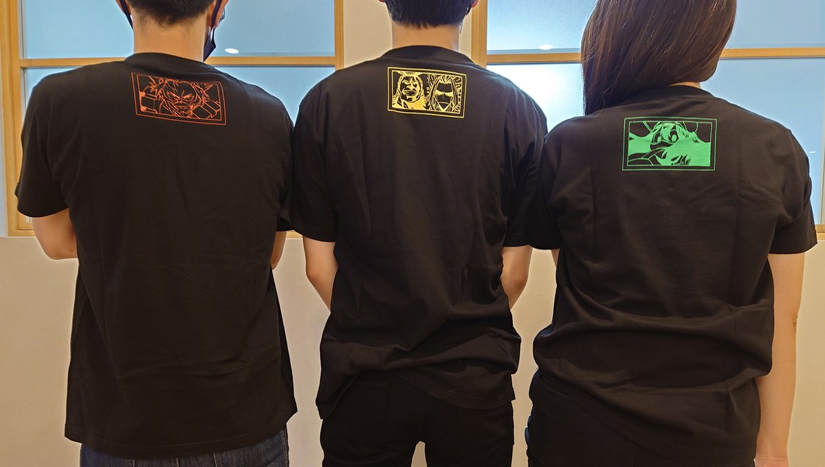 【新品】僕のヒーローアカデミア カタカナTシャツ カツキ(爆豪勝己)