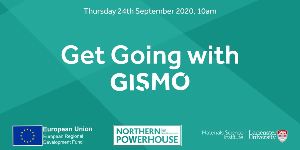 Join us on Thursday 24th September to meet some of our materials science experts, and find out about how you and your clients can use GISMO to develop cutting-edge ideas and solutions to materials challenges. bit.ly/gismoweb1 #cheshire #warrington #erdf #smartmaterials