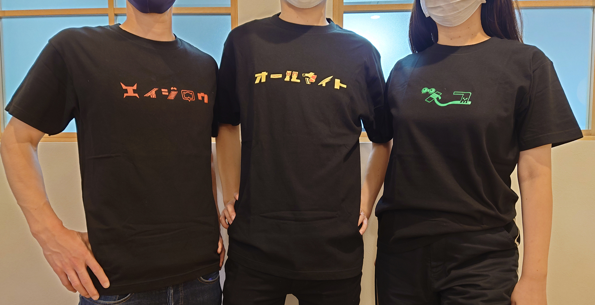 【新品】僕のヒーローアカデミア カタカナTシャツ カツキ(爆豪勝己)