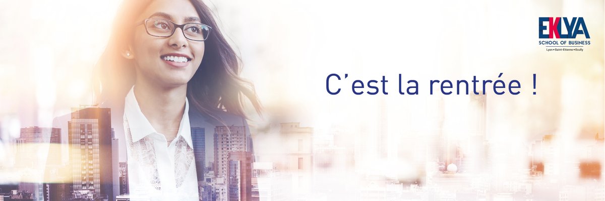🔷#Rentrée2020🔷
Toute l’équipe d’EKLYA School of Business est ravie de recevoir ses étudiants ! 🧑‍🎓👩‍🎓
Nous vous souhaitons une très belle rentrée et le meilleur pour cette année parmi nous ! 👌💪
<a href="/CCILYONMETRO/">CCI LYON METROPOLE</a>