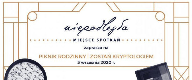 Szyfry dla małych i dużych 🔎
O 12:30 w <a href="/rdcpolskieradio/">Polskie Radio RDC</a> usłyszycie zapowiedź pikniku rodzinnego „Zostań kryptologiem”, który #niepodległa przygotowuje w #Warszawa z <a href="/Miasto_Lodz/">Łódź</a> i <a href="/HeweliuszeNauki/">Heweliusze Nauki</a>!