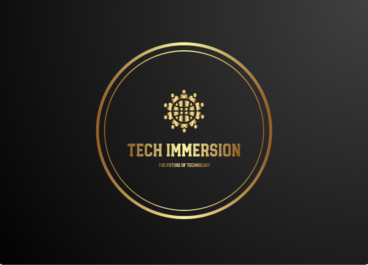 Techimmersion1's tweet image. Our official blog logo! looks incredible