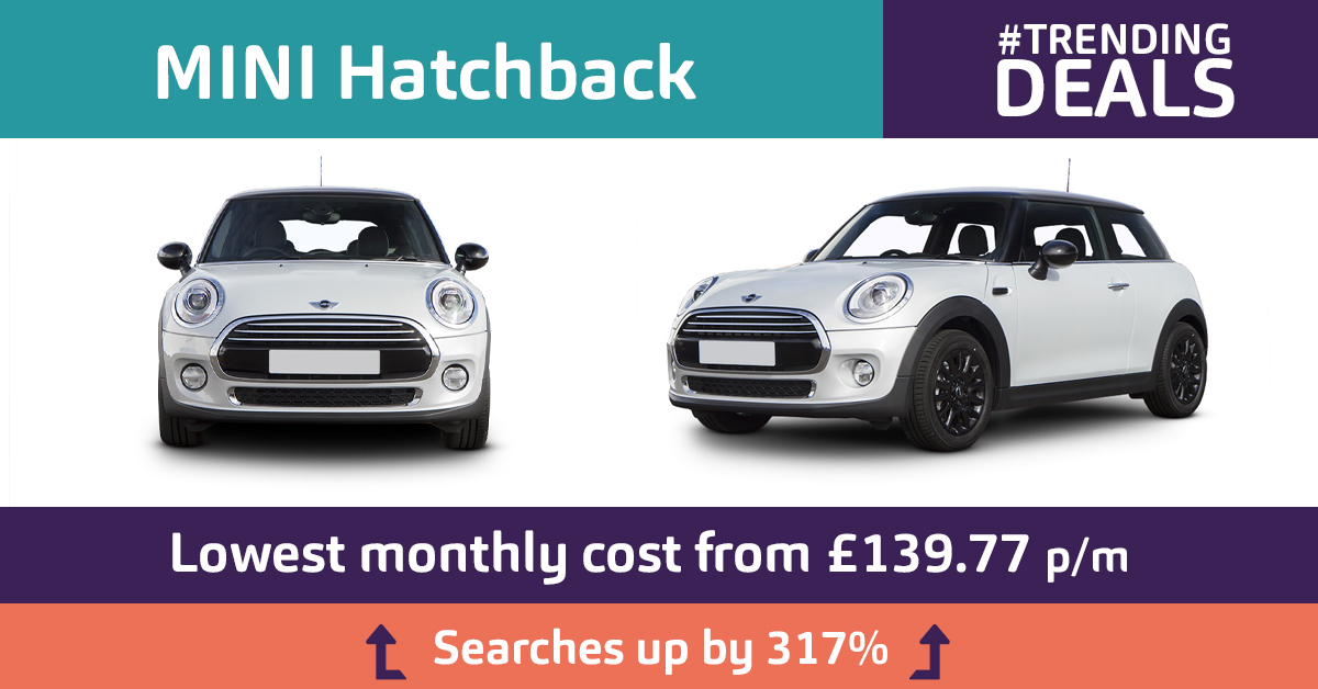 Leasingdotcom's tweet image. 📈🚨 TRENDING DEAL ALERT 🚨📈

✅ In stock
✅ £139.77 per month
✅ Term: 24 months
✅ Initial rental: 9 months
✅ Mileage: 5,000

View deal here ➡️ bit.ly/2ETAESX

#TrendingDeal #CarLease #MINIHatchback