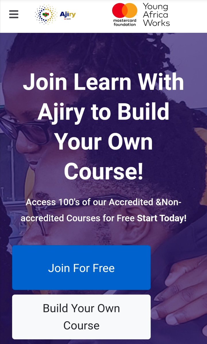 josh_moch's tweet photo. The existence of @AjiryKE moocs offers endless opportunities for self-improvement, professional development and more. Most importantly, it's a game-changer for higher education and for learners.
#learnwithAjiry https://t.co/HCjNIn7Poo