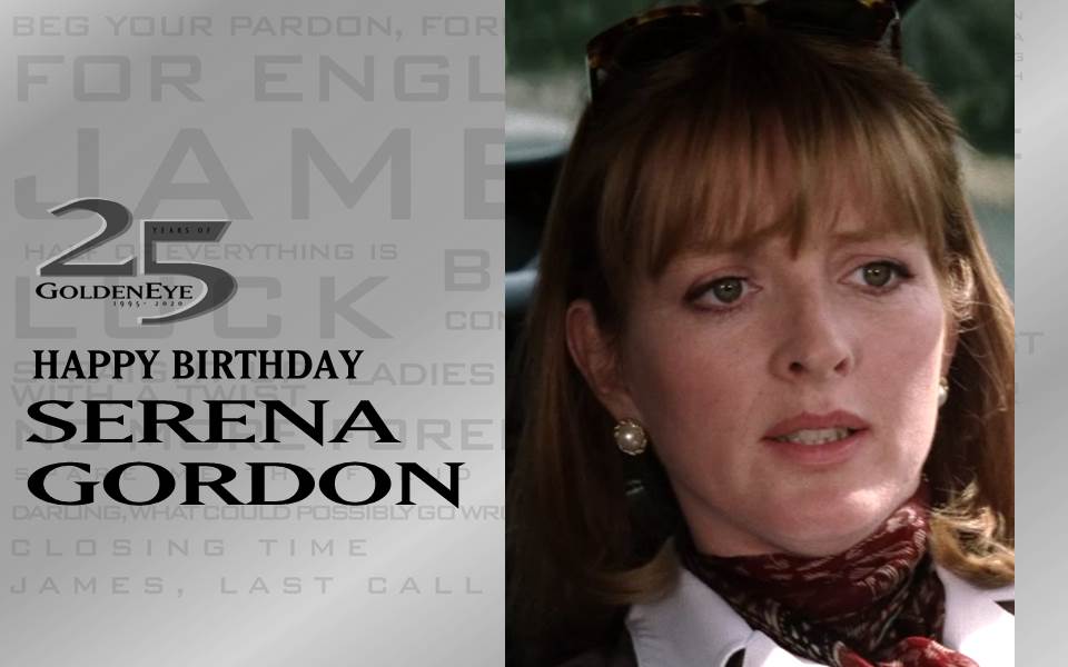 Happy birthday to Serena Gordon, who played MI6\s therapist Caroline in  
