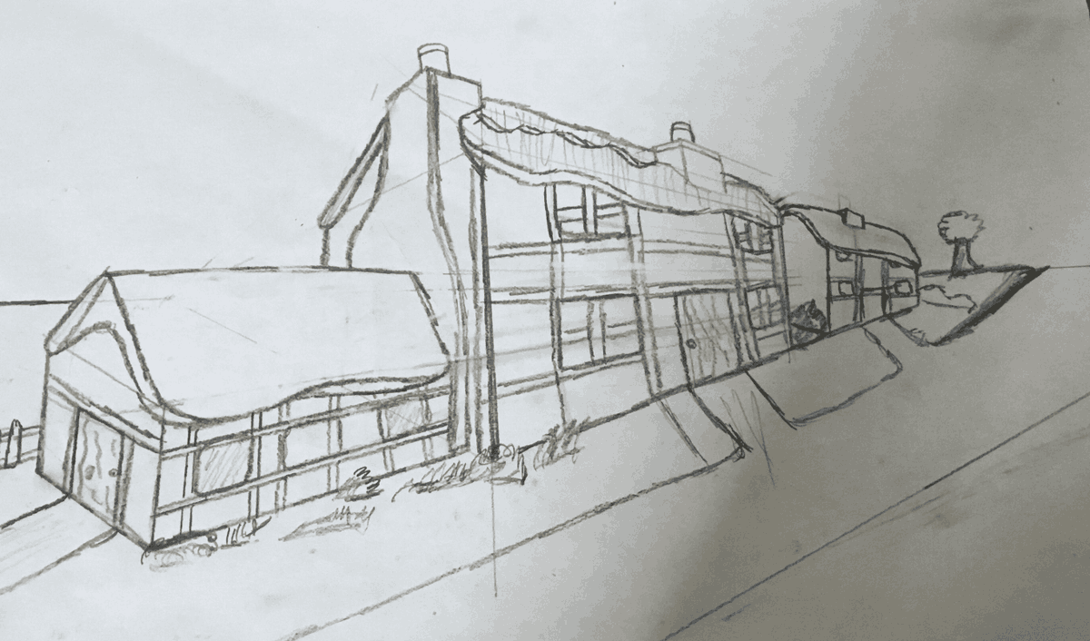 TBSdt's tweet photo. Our Yr 10 pupils have been developing their 3D sketching skills in 2 point perspective.  Here are some examples. Great work.  Well done! https://t.co/DcoyaRKOAM