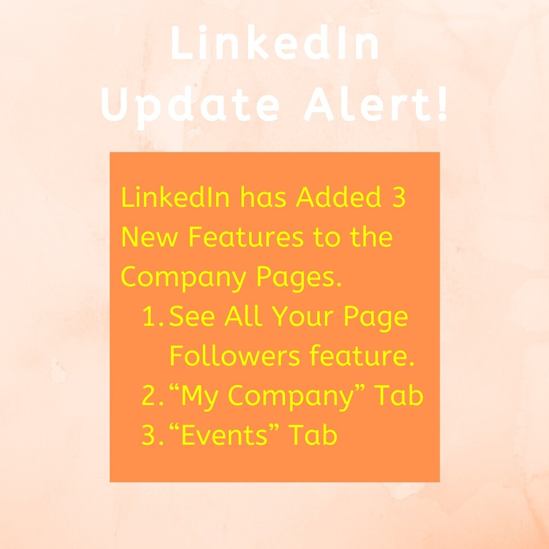 LinkedIn has added three new features to the company pages to address challenges created by the pandemic and resulting shift toward remote working.

#linkedin #linkedinupdates #newupdate