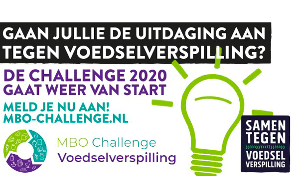 In het najaar van 2020 gaat de landelijke @MBOchallenge van start. Studenten onderzoeken hoe bedrijven voedselverspilling kunnen terugdringen. Wil je studenten een opdracht laten uitvoeren of heb je een casus binnen jullie bedrijf? Neem dan contact op: bit.ly/3jL2YG1