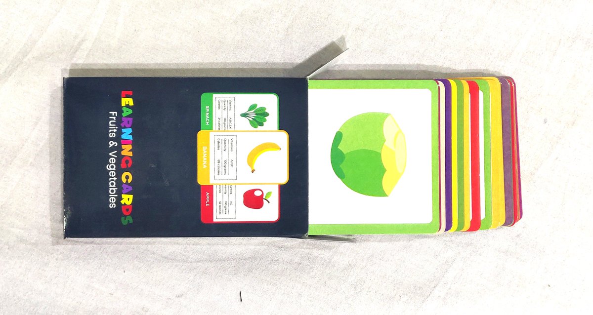 wiserplans's tweet image. Whatsapp: 9553269899

When your child's at home...here are Fun Learning Cards for Kids. Get your kids excited about discovering something new by disguising the learning activities as a fun time.
#FlashCards #LearningCards #Wiserplans #KidsLearning #EducationProducts #FunLearning