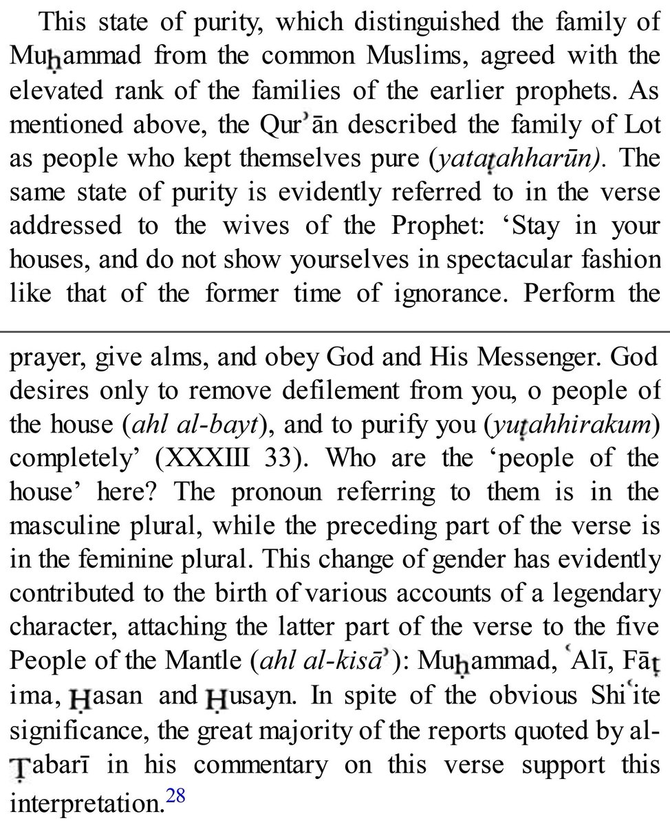 Can it be? Finally a reason not to throw hands? Hallelujah! There's, however, a clear aversion to really delve into the House of Bibi Fatima (SA), and to constantly refer back to the Holy Prophet's patronage. Maybe b/c he wants to keep the reader invested in Arabian politics.