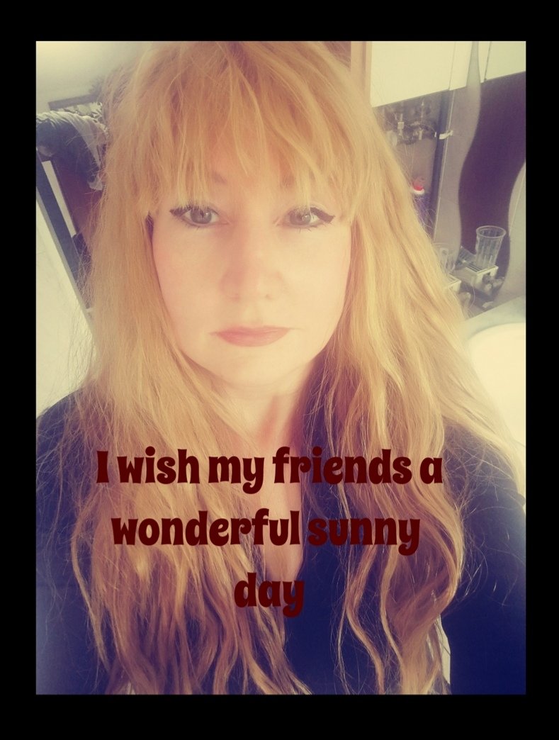 I wish a wonderful sunny day