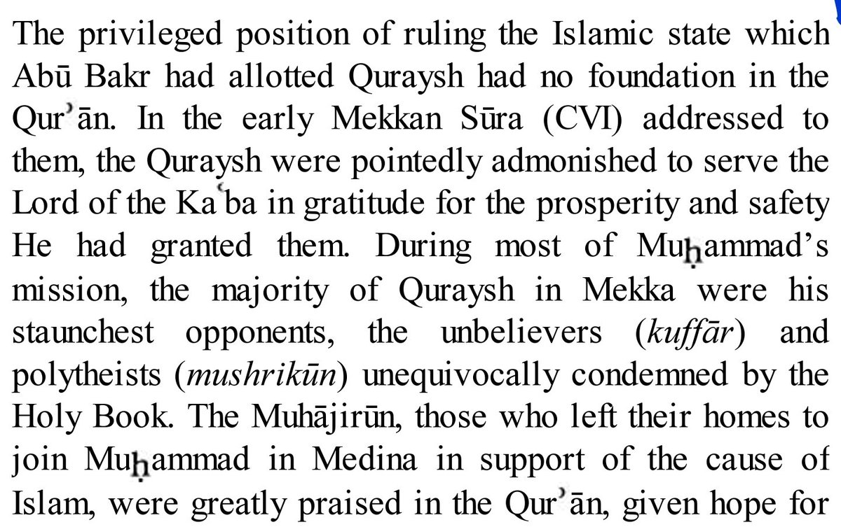 Mr. Madelung, are you telling me the worldly Arabian Caliph elected via a sham election practiced his rule not in accordance with the Book Revelealed from the Unseen?Shocked I tell you. Absolutely shocked.