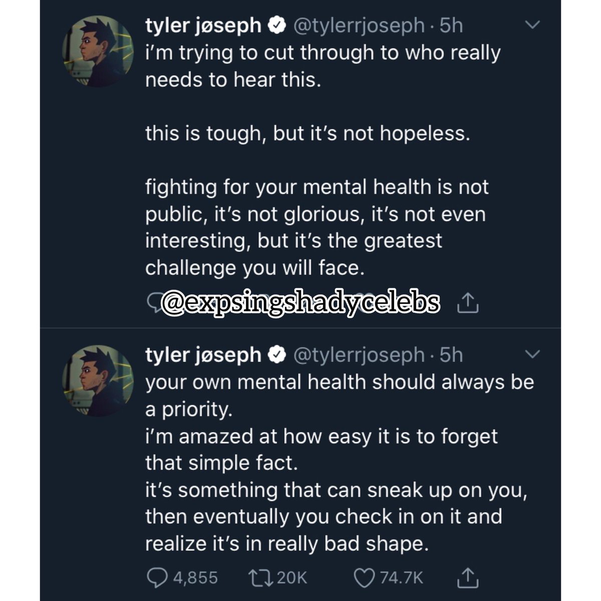 Twenty One Pilots member Tyler Joseph is receiving backlash after after he tweeted in regards to his fans wanting him to use his platform to speak out against police brutality Pt1