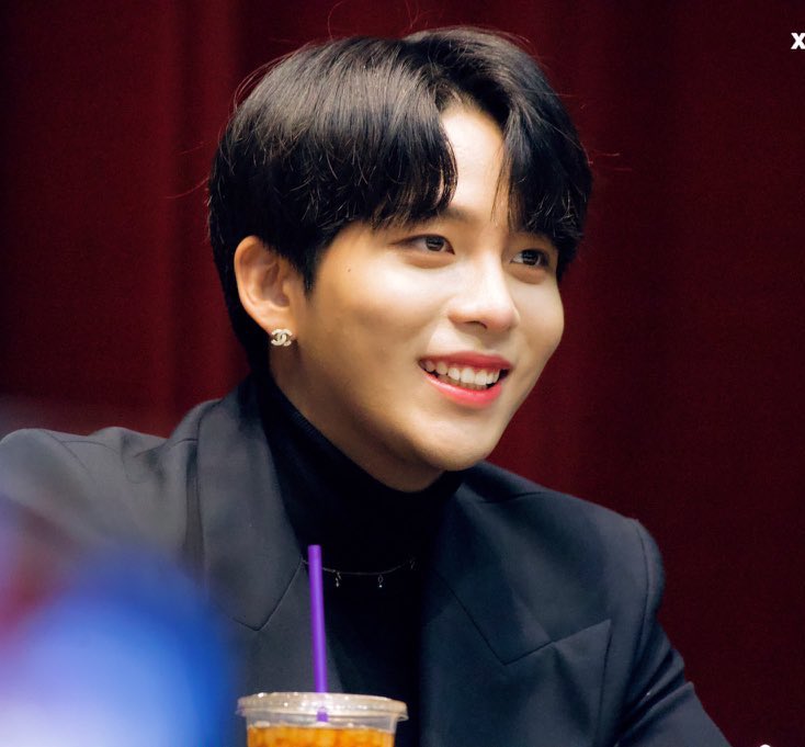 3. Jongho - the smooth talking kuya; he’ll sweet talk every tita and lola in the room & have everyone wrapped around his finger by the end of the night; will be the FIRST to slide the bottle of Hennessy he secretly bought on the way over to the cousins