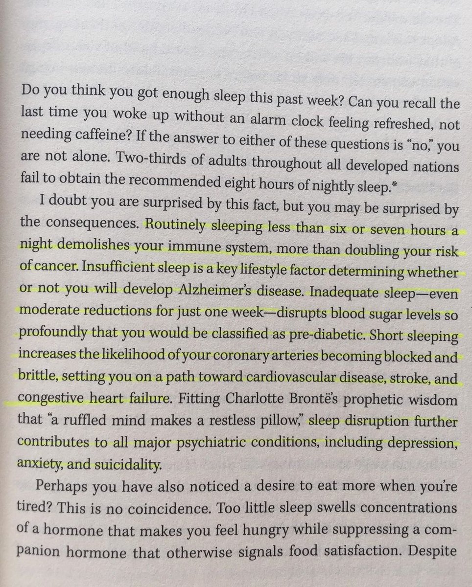 GODFREYTAIRO_'s tweet photo. [THREAD]

📚: "Why We Sleep"
Author: Mathew Walker @bookdiplomat

“A neuroscientist has found a revolutionary way of being cleverer, more attractive, slimmer, happier, healthier and of warding off cancer – a good night's shut-eye”. 
-
#MilkWorldCollins🇹🇿🇩🇰 https://t.co/SxR9O5DOKb