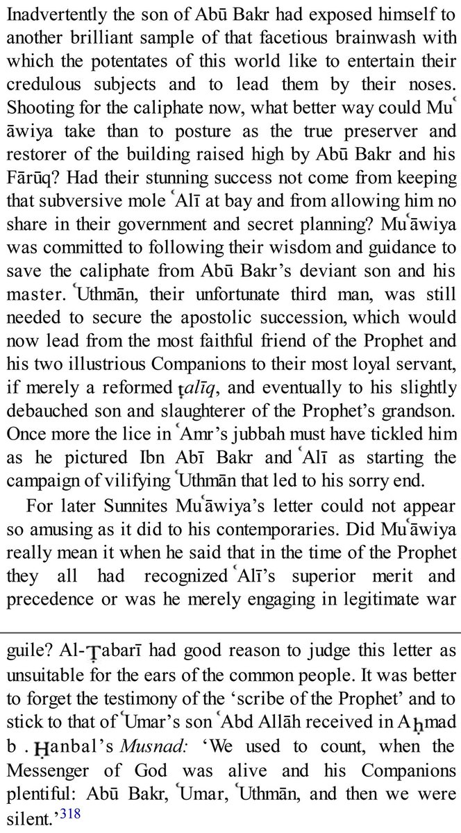 I highly doubt the lanati is saying anything Hazrat Mohammad ibn Abi Bakr hasn't pondered over before.Undoubtedly, Aisha praised their father much more to persuade him to her side.But he knows where truth is; where Allah and His Prophet's Vicegerent is.