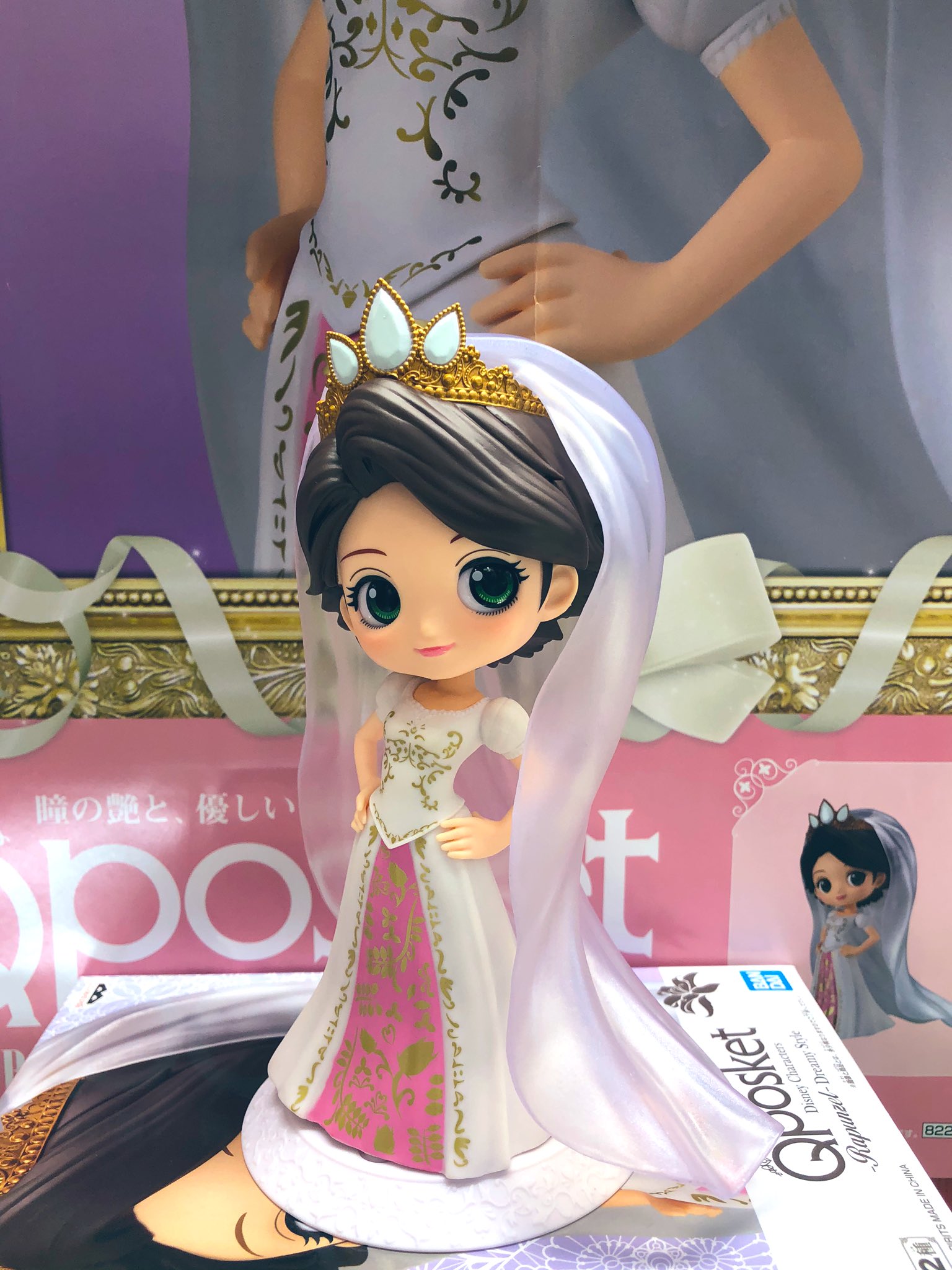 タイトーステーション イオンモール明和店 プライズ 本日 Qposket シリーズに ラプンツェル がdreamy Styleで登場致しました 長い金髪が特徴的なラプンツェルですが 短い髪も素敵です W イオン明和店 タイトー明和店 タイステ T