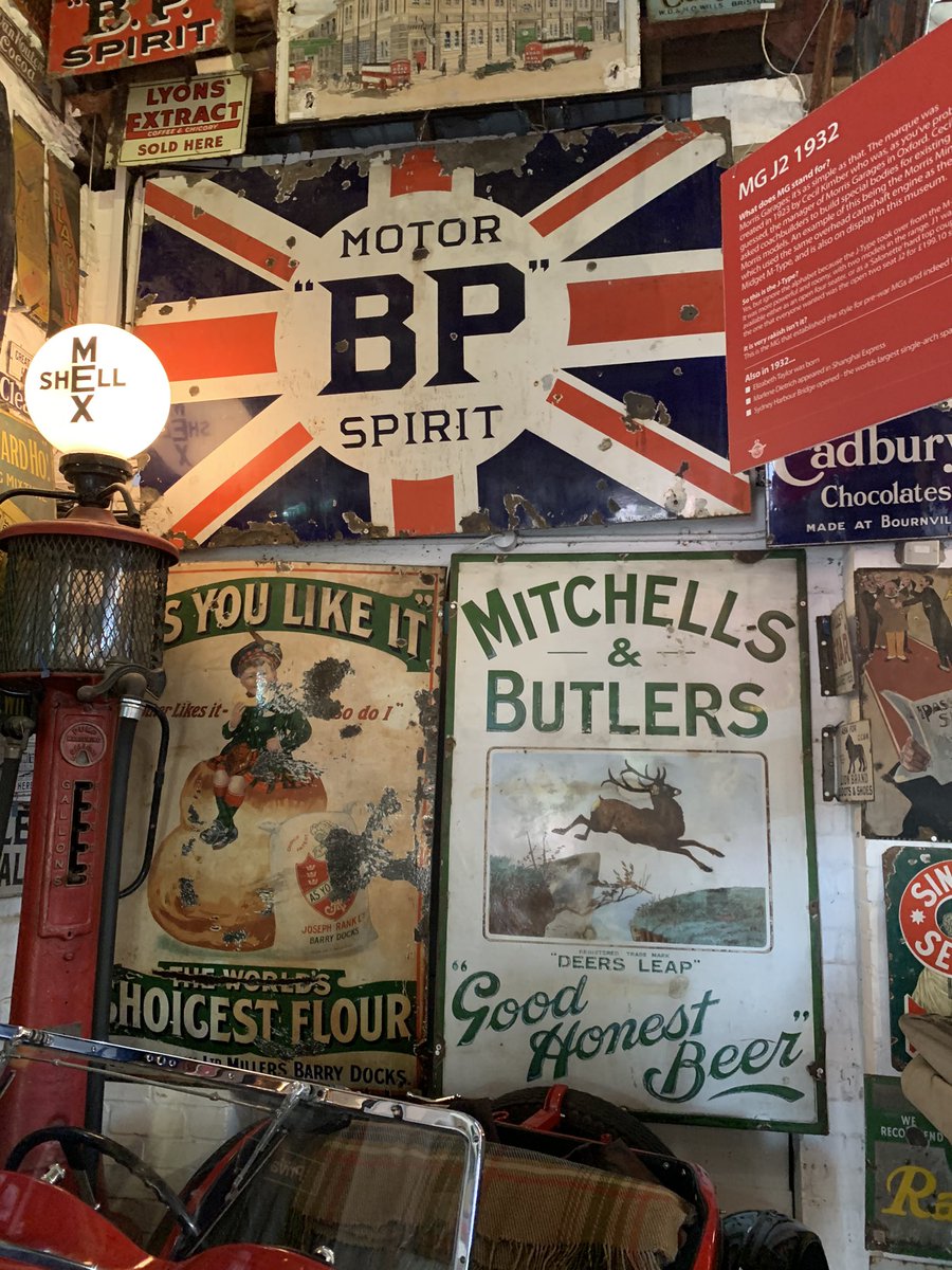 A superb collection of vintage enamel signs from a recent visit to the Cotswold Motoring Museum.
Similar signs bought and sold.
#enamelsigns #cotswoldmororingmuseum #tizer #colmans #Advertising #signs #liptonstea #bpoil #antiquesigns #bourtononthewater #cotswolds #lostwithiel