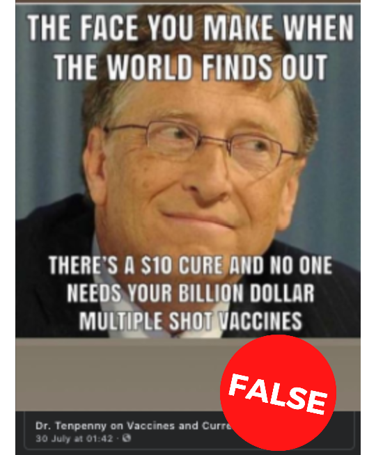 Posts which Facebook, Twitter, Instagram and YouTube chose to leave online include false claims that vaccines: Cause autism and cancer Make you more susceptible to Covid-19 Are used to “microchip” people Aren’t needed, as there are cures for Covid-19