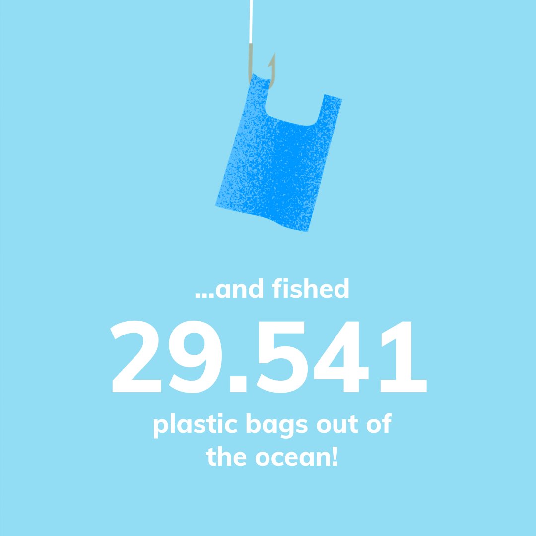 goodbag7's tweet photo. Thanks to you guys, we’ve managed to fish more than 29,541 plastic bags out of our oceans! Thank you for helping us make the world a little better every day!💚 #goodbag #dogood #treeplanting https://t.co/tWKVy4s5j9