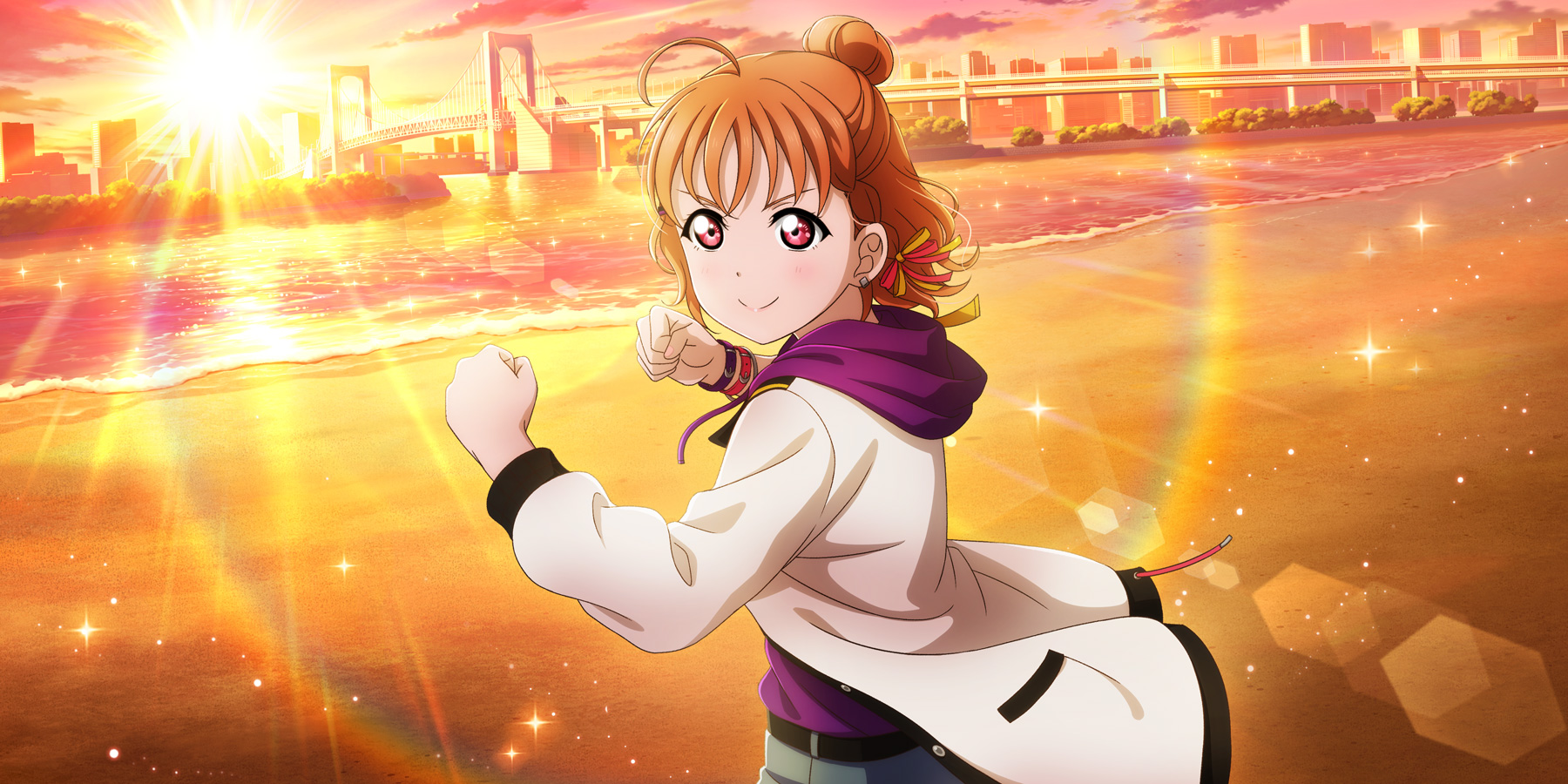 Love Live! Idol Story on Twitter: " UR Takami Chika (Natural) (Guard) 「As long as I can do it, I can't lose! / Pioneering a new World」 Idol Story