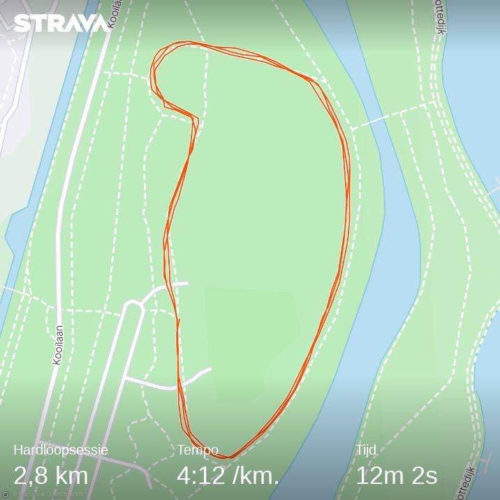KootJeroen's tweet image. #coopertest gedaan. Horloge zegt 2860 maar bordjes langs de route kwam ik rond de 2970 uit. Onverhard allemaal. #hardlopen te lopen