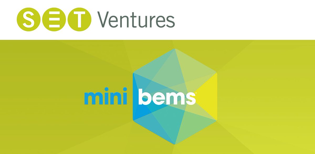 PRESS RELEASE - MINIBEMS RAISES NEW ROUND OF FUNDING, LED BY SET VENTURES AND SUPPORTED BY ASCENSION VENTURES AND THE FUTURE FUND
The heat network control company Minibems has attracted a new round of funding, led by SET Ventures. More: setventures.com/minibems-raise…