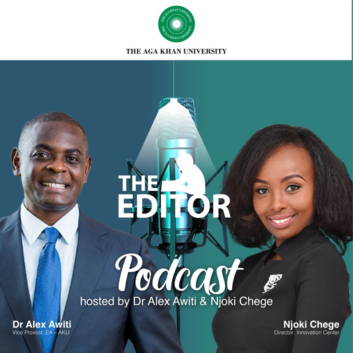 Exciting news folks 🥳🥳🥳.We are launching our podcast, The Editor, tomorrow at 10:00am EAT. Hosted by <a href="/alexawiti/">Prof Alex O. Awiti</a> &amp; <a href="/njokichege/">Dr. Njoki Chege</a>, we will be featuring pioneers &amp; trendsetters of journalism in Africa and its future in Africa. Follow us on sound cloud via soundcloud.com/theeditorpodca…