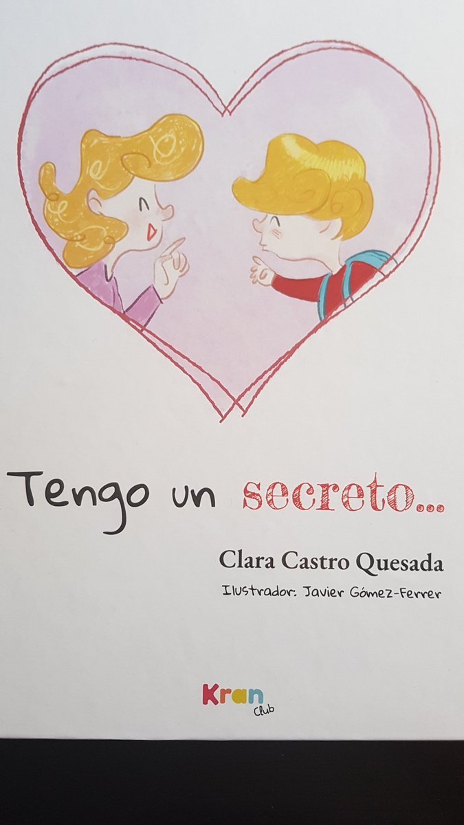 Esta es la portada de Tengo un secreto, estupendo cuento escrito por <a href="/saquitodecanela/">Saquito de Canela</a>, usuario tras el que se encuentra mi sobrina Clara. La obra esta proyectada dentro de su otra gran obra @mykranclub. Todo un gran trabajo que va ganando enteros poco a poco. ¡Felicidades!